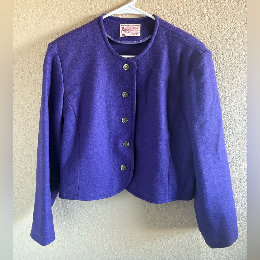 Pendleton Women's Vibrant Purple Blazer